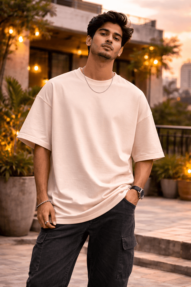 Oversized - Bio-washed Cotton