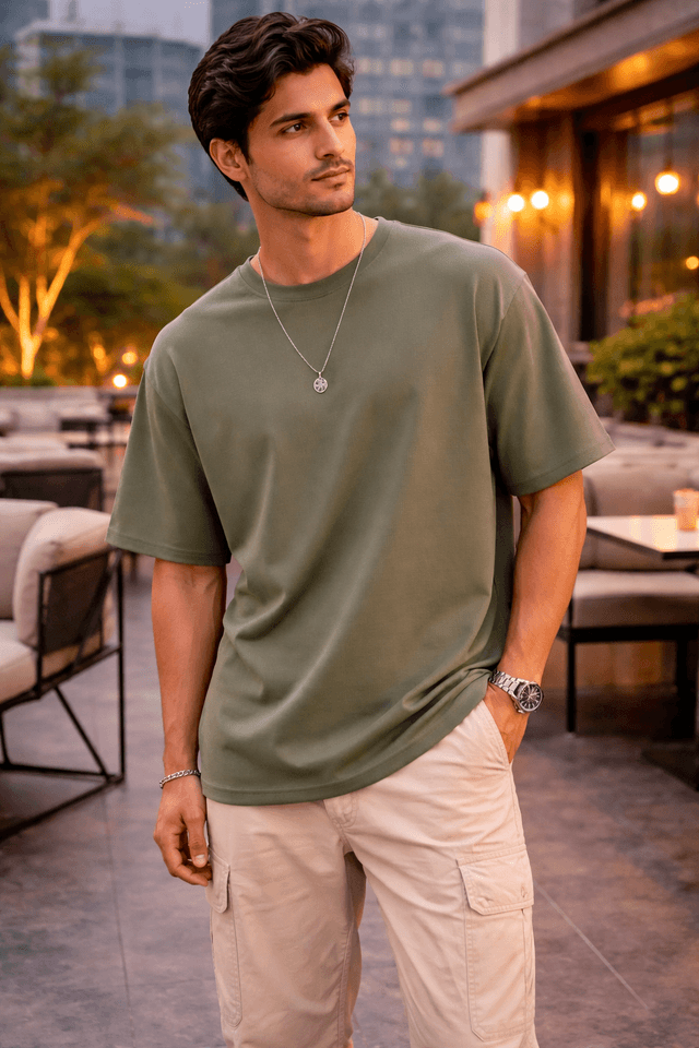 Biowashed Oversized Custom Tee – Street Series