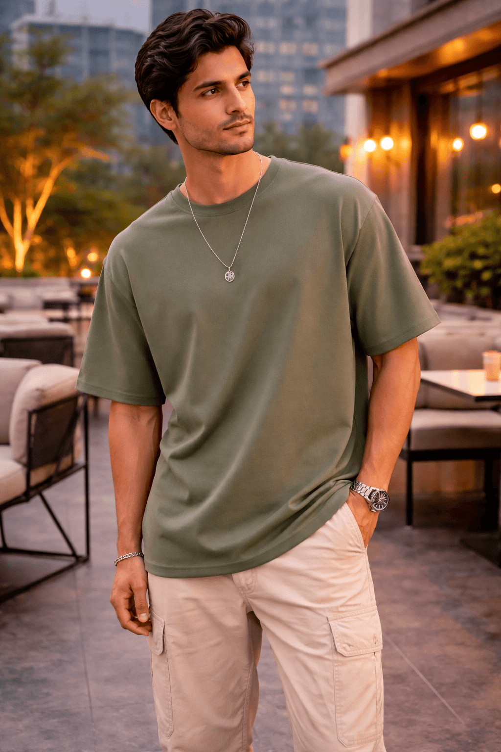 Biowashed Oversized Custom Tee – Street Series